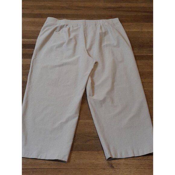 Eileen Fisher Textured Viscose Blend Wide Leg Casual Comfy Size 1X Pants Gray - Picture 4 of 8